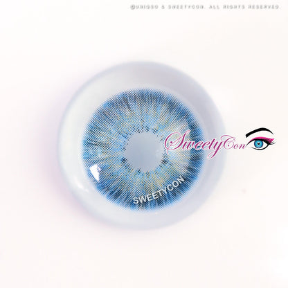Sweety Magnificent Antarctic Blue (1 lens/pack)-Colored Contacts-SweetyCon