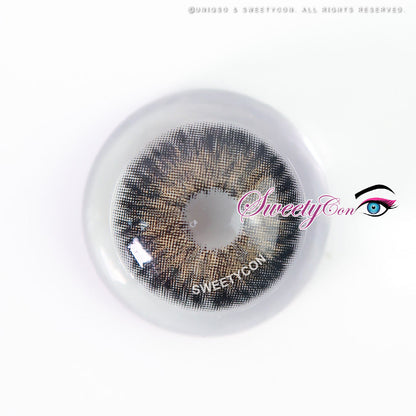 Sweety Magnificent Devils Triangle Black (1 lens/pack)-Colored Contacts-SweetyCon
