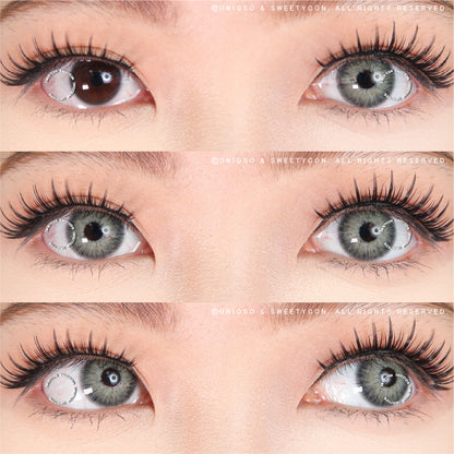 Sweety Magnificent Icy Volcano (1 lens/pack)-Colored Contacts-SweetyCon
