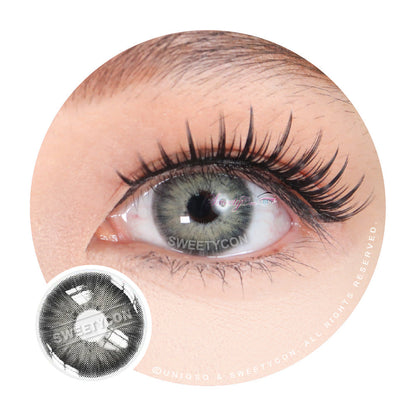 Sweety Magnificent Icy Volcano (1 lens/pack)-Colored Contacts-SweetyCon