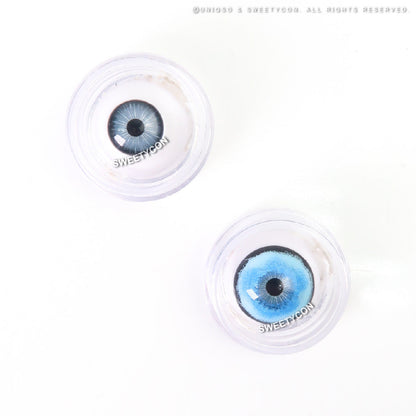 Sweety Mini Sclera Aquaman (1 lens/pack)-Mini Sclera Contacts-SweetyCon