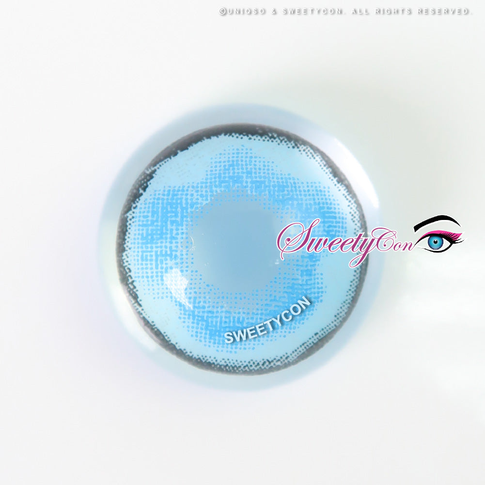 Sweety Mini Sclera Aquaman (1 lens/pack)-Mini Sclera Contacts-SweetyCon