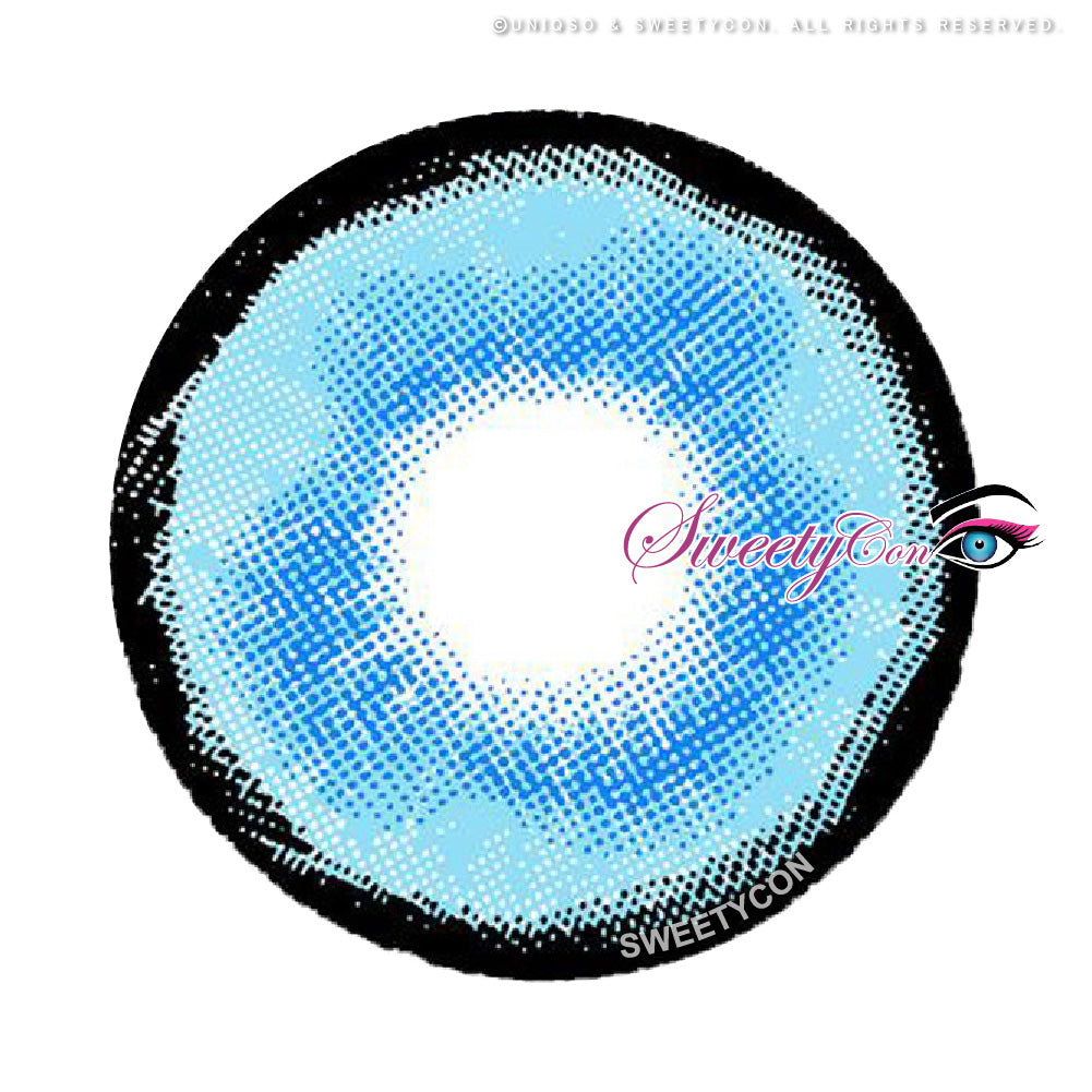 Sweety Mini Sclera Aquaman (1 lens/pack)-Mini Sclera Contacts-SweetyCon