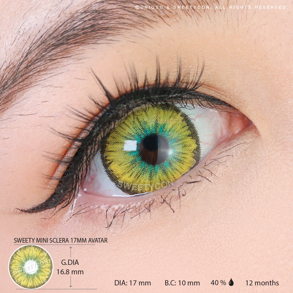 Sweety Mini Sclera Avatar (1 lens/pack)-Mini Sclera Contacts-SweetyCon