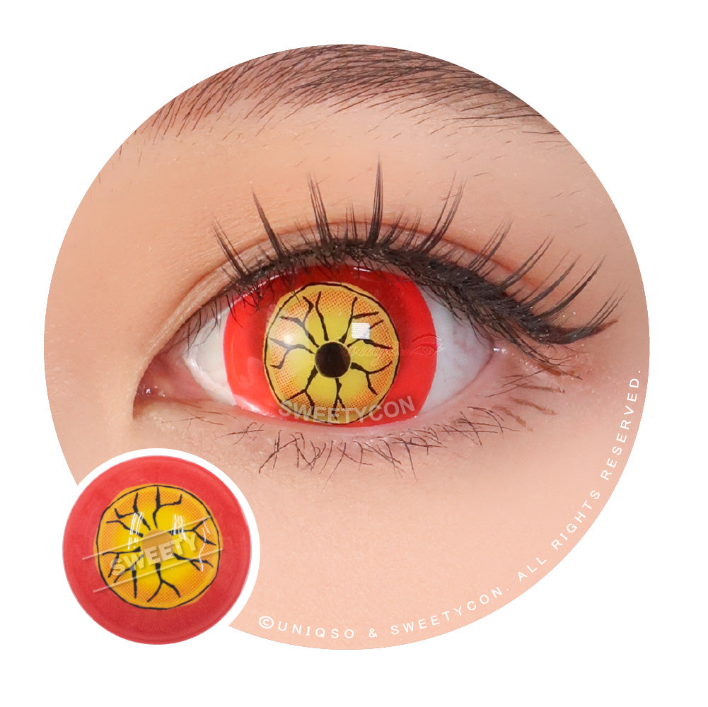 Sweety Mini Sclera Demon Eye (1 lens/pack)-Mini Sclera Contacts-SweetyCon