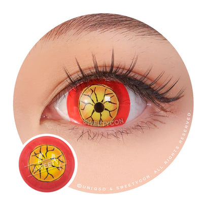 Sweety Mini Sclera Demon Eye (1 lens/pack)-Mini Sclera Contacts-SweetyCon