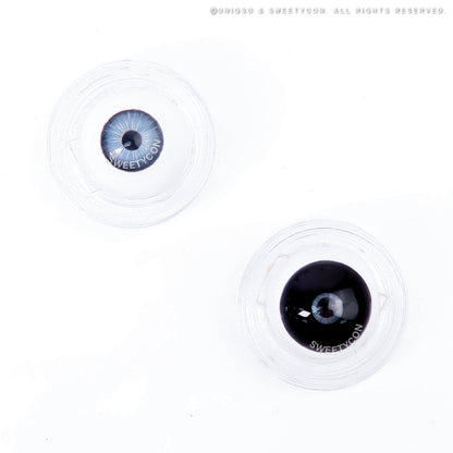 Sweety Mini Sclera Lens Black Titan (1 lens/pack)-Mini Sclera Contacts-UNIQSO