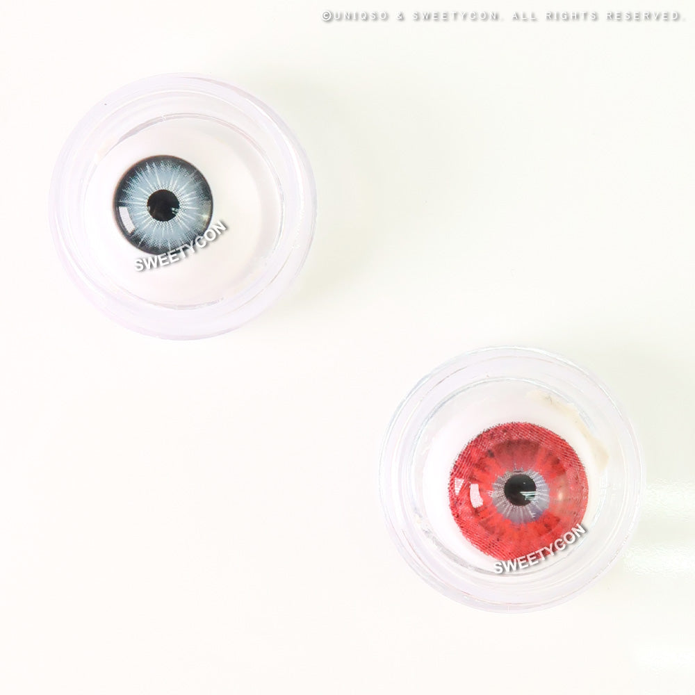 Sweety Mini Sclera Red Devil (1 lens/pack)-Mini Sclera Contacts-SweetyCon