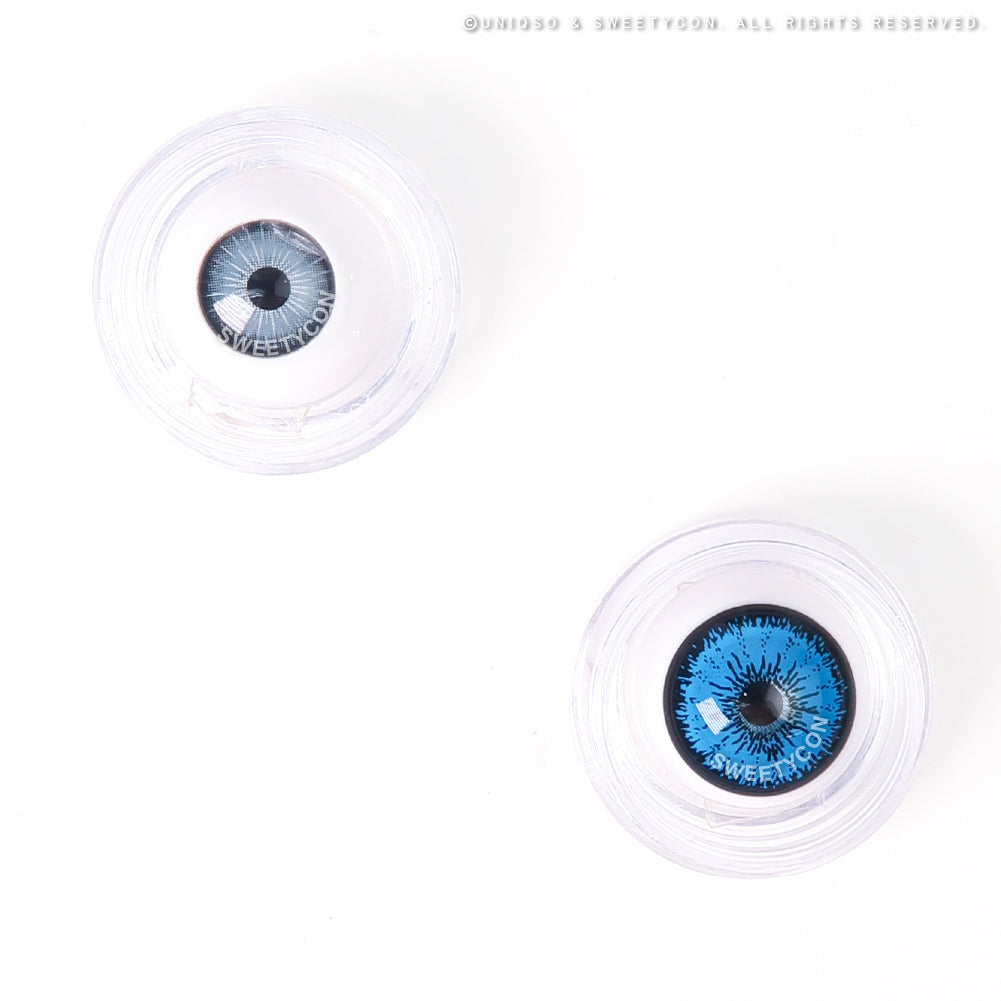 Sweety Mini Sclera Tokyo N Blue (1 lens/pack)-Mini Sclera Contacts-SweetyCon