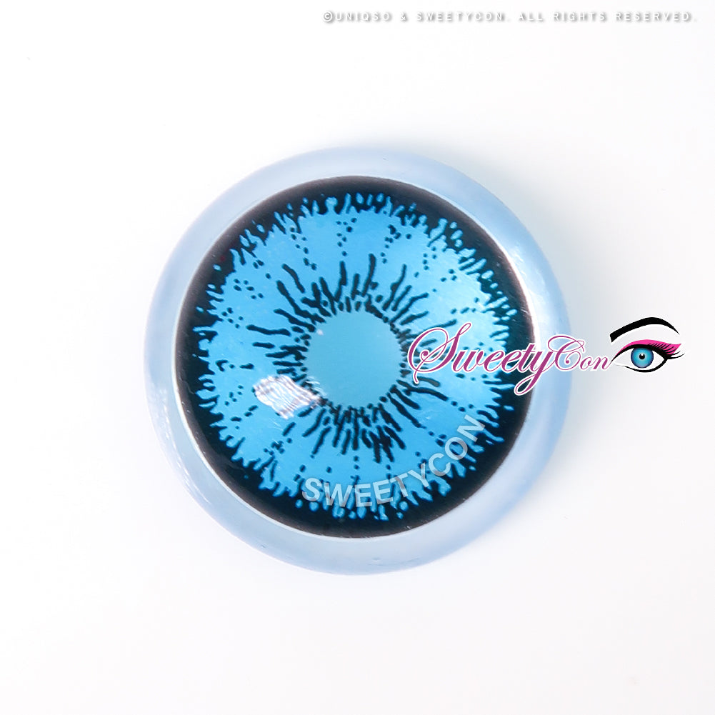 Sweety Mini Sclera Tokyo N Blue (1 lens/pack)-Mini Sclera Contacts-SweetyCon