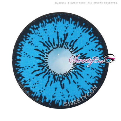 Sweety Mini Sclera Tokyo N Blue (1 lens/pack)-Mini Sclera Contacts-SweetyCon