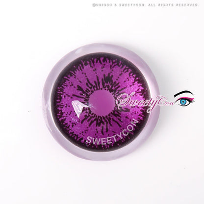 Sweety Mini Sclera Tokyo N Violet(1 lens/pack)-Mini Sclera Contacts-SweetyCon