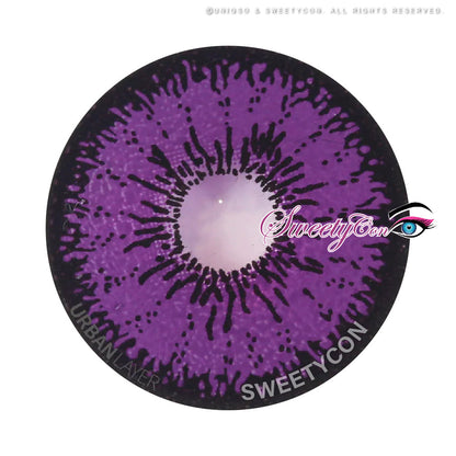 Sweety Mini Sclera Tokyo N Violet(1 lens/pack)-Mini Sclera Contacts-SweetyCon