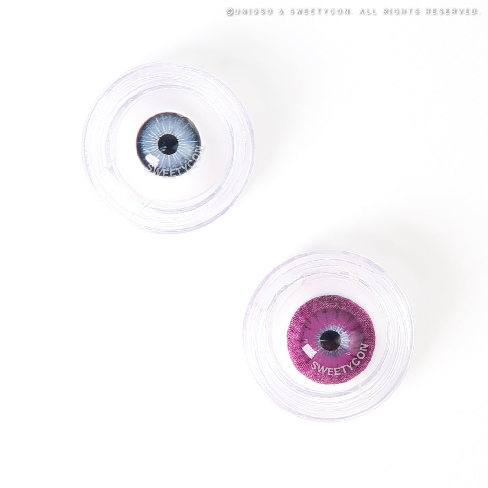 Sweety Mini Sclera Violet Devil (1 lens/pack)-Mini Sclera Contacts-SweetyCon