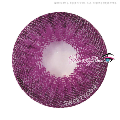 Sweety Mini Sclera Violet Devil (1 lens/pack)-Mini Sclera Contacts-SweetyCon