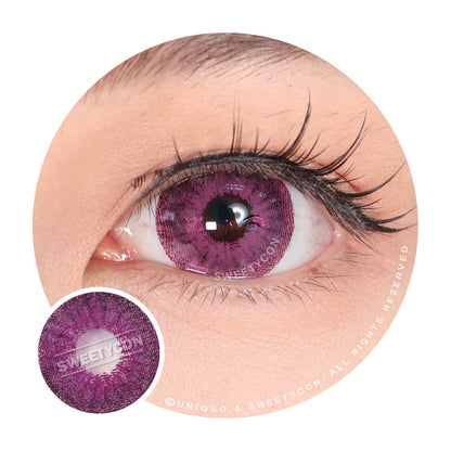 Sweety Mini Sclera Violet Devil (1 lens/pack)-Mini Sclera Contacts-SweetyCon