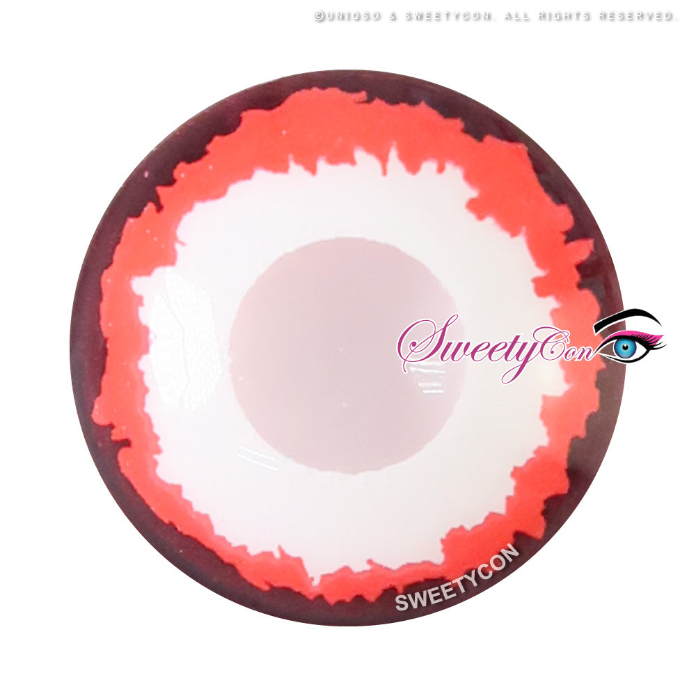 Sweety Mini Sclera White Monster (1 lens/pack)-Mini Sclera Contacts-SweetyCon