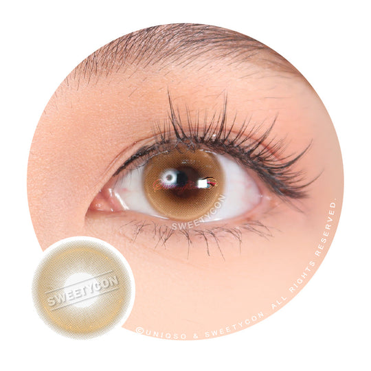 Sweety Monaco Brown (1 lens/pack)