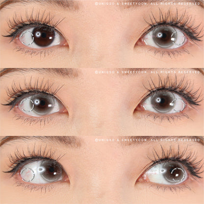 Sweety Monaco Grey (1 lens/pack)-Colored Contacts-UNIQSO