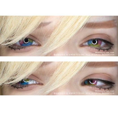 Sweety Multil Rainbow (1 lens/pack)-Colored Contacts-SweetyCon