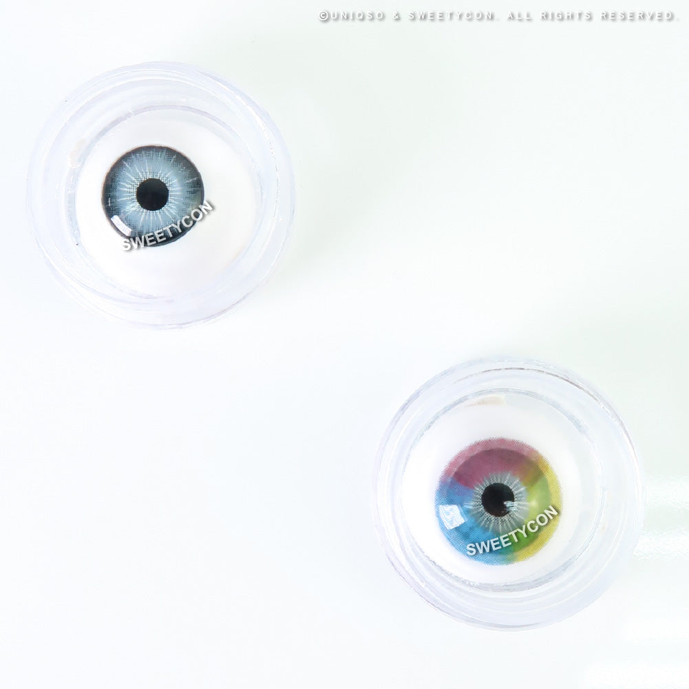 Sweety Multil Rainbow (1 lens/pack)-Colored Contacts-SweetyCon