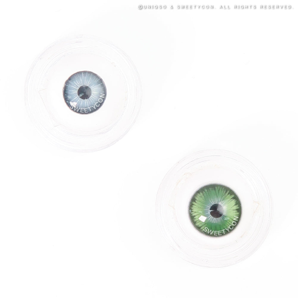 Sweety Mystic Wing Green (1 lens/pack）-Colored Contacts-SweetyCon