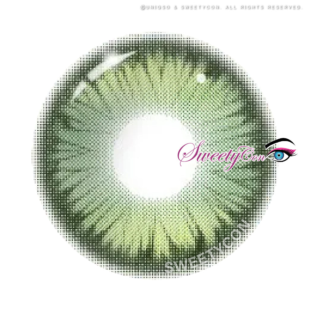 Sweety Mystic Wing Green (1 lens/pack）-Colored Contacts-SweetyCon