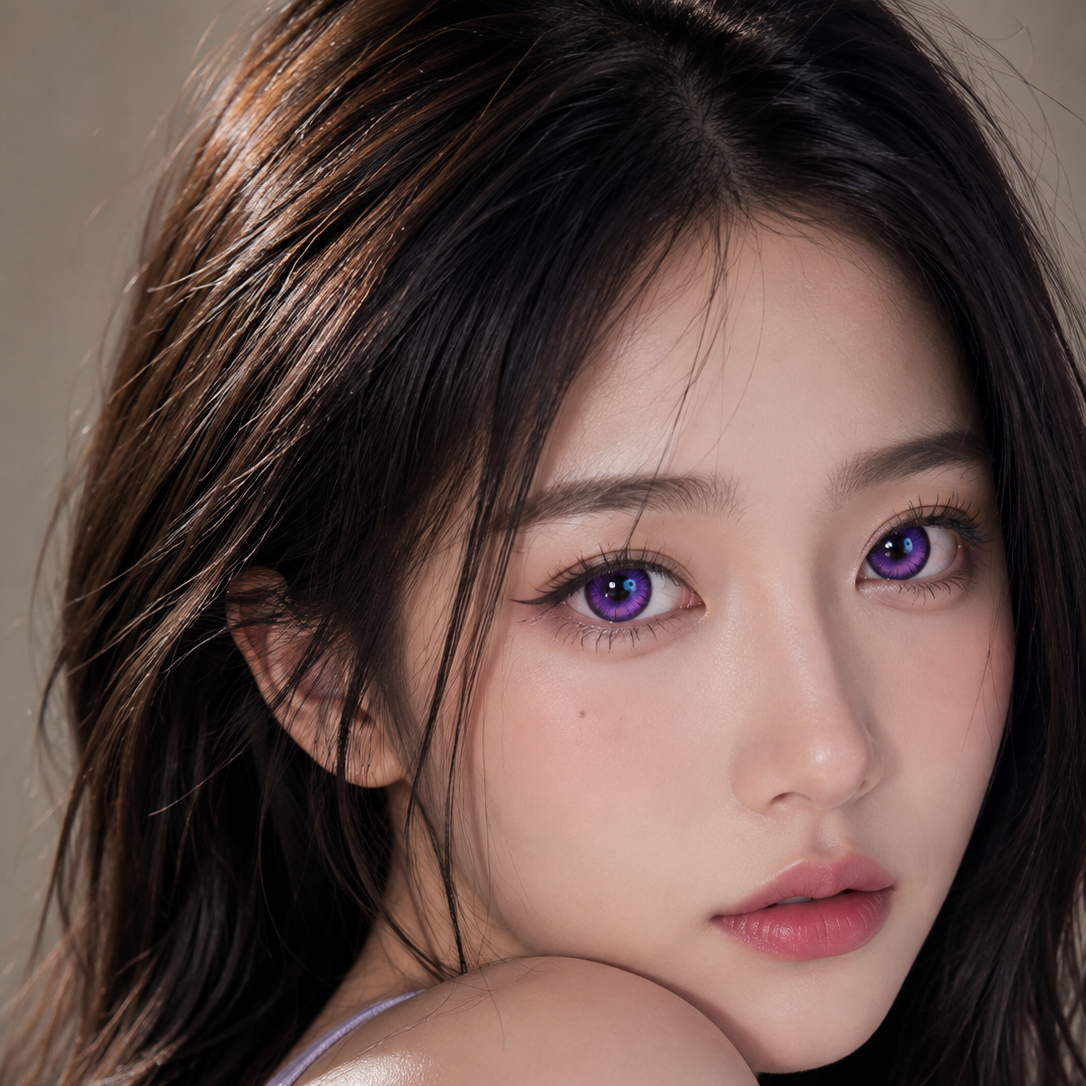 Sweety Mystic Wing Violet (1 lens/pack)-Colored Contacts-SweetyCon