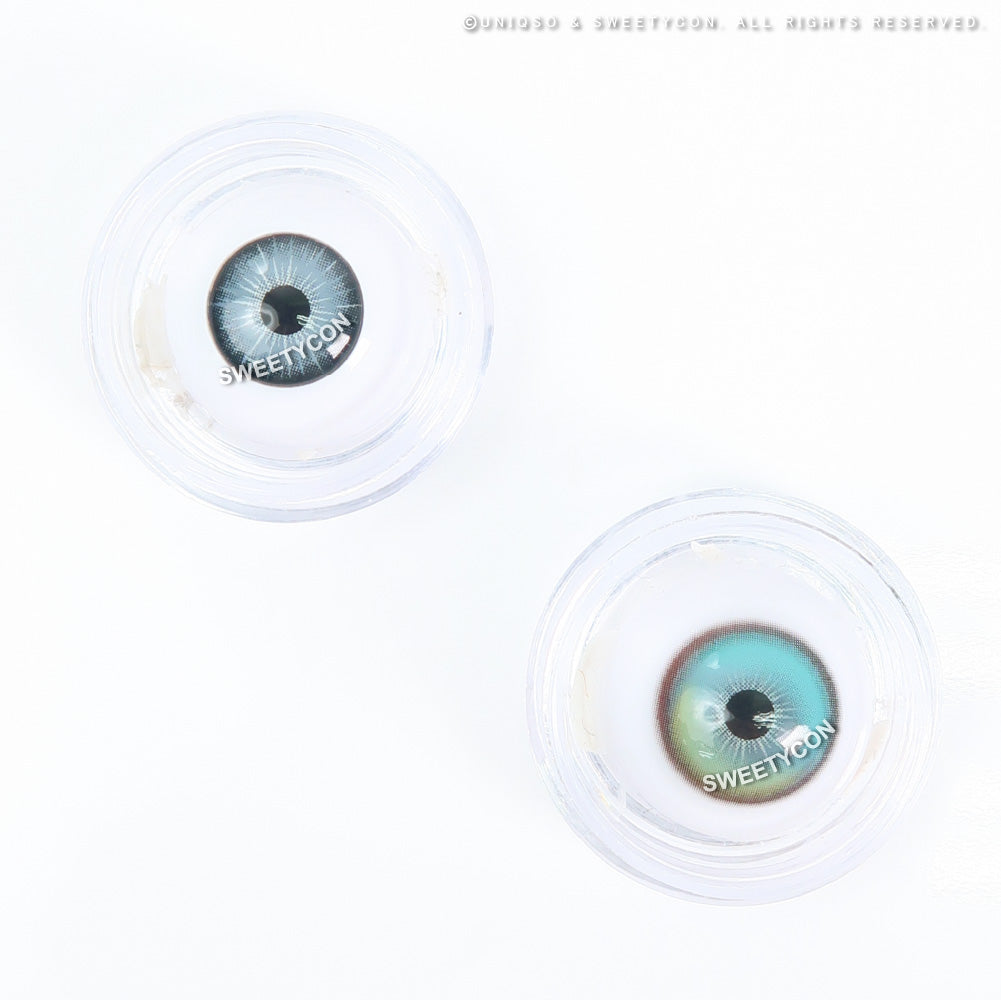 Sweety Neon Green (1 lens/pack)-Colored Contacts-SweetyCon