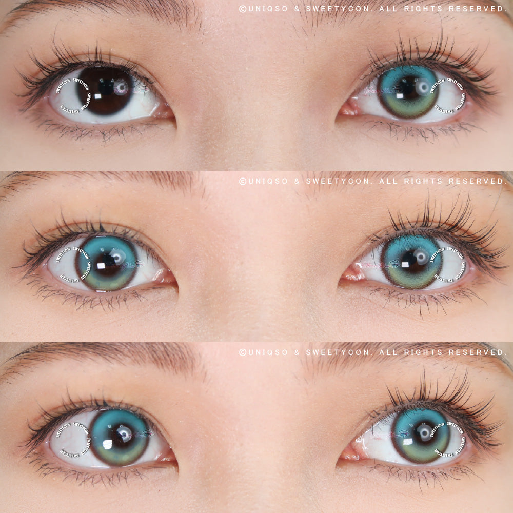 Sweety Neon Green (1 lens/pack)-Colored Contacts-SweetyCon