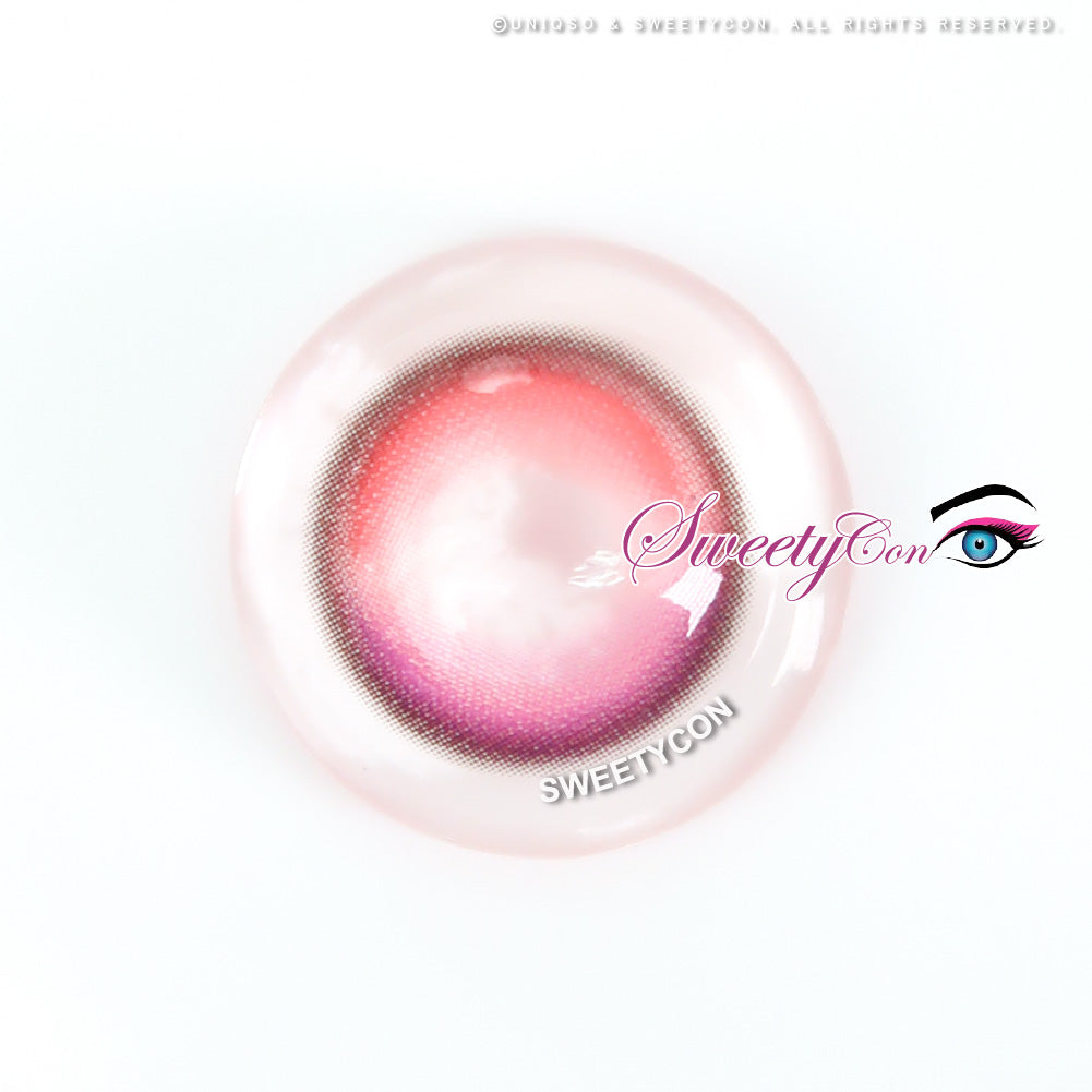 Sweety Neon Pink (1 lens/pack)-Colored Contacts-SweetyCon