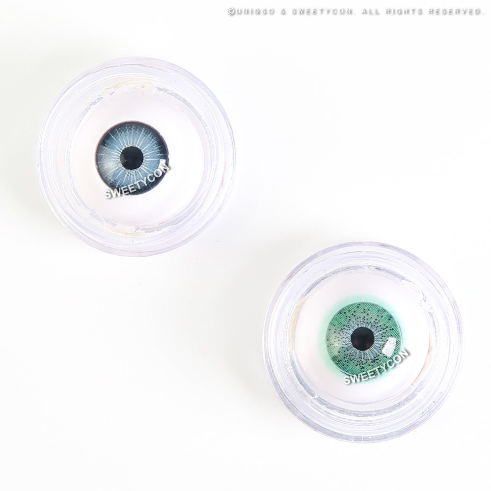 Sweety Ocean Blue Green (1 lens/pack)-Colored Contacts-SweetyCon