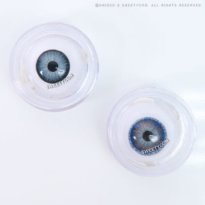 Sweety Ocean Blue Hazel (1 lens/pack)-Colored Contacts-SweetyCon