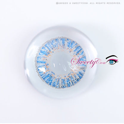 Sweety Ocean Blue Hazel (1 lens/pack)-Colored Contacts-SweetyCon