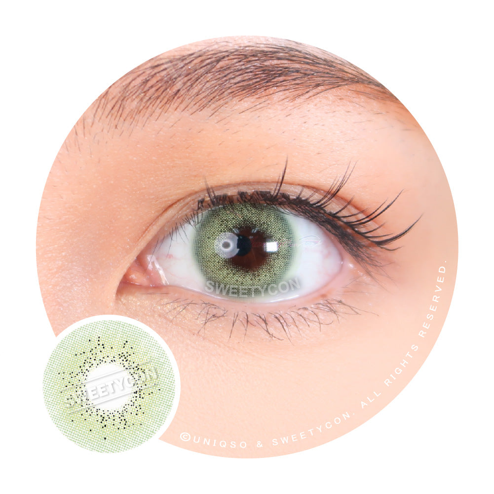 Sweety Ocean Green (1 lens/pack)-Colored Contacts-SweetyCon