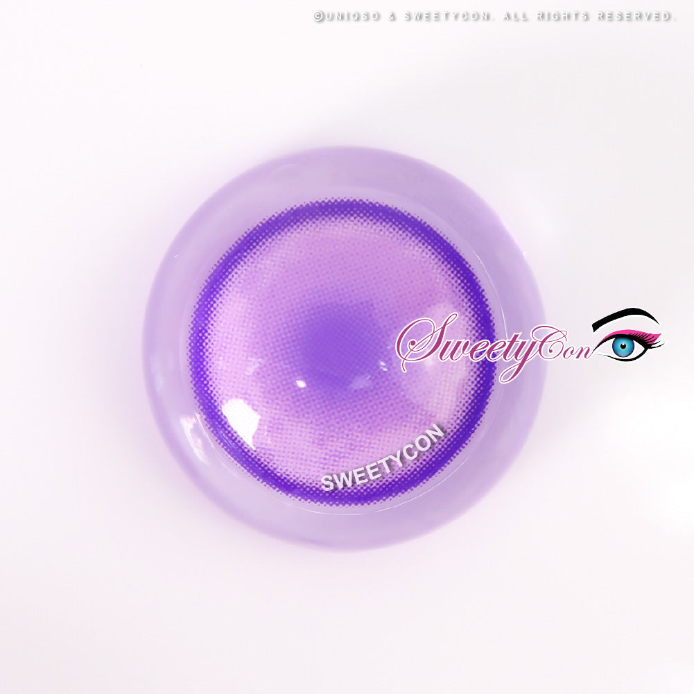 Sweety Paradise Violet (1 lens/pack)-Colored Contacts-SweetyCon