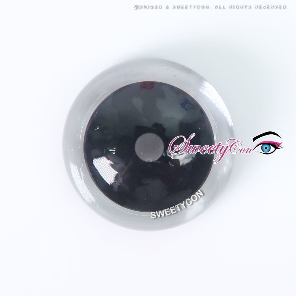 Sweety Pearl Black (Reduced Pupil) (1 lens/pack)-Colored Contacts-SweetyCon