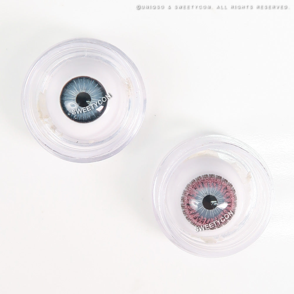 Sweety Pomelo Pink (1 lens/pack)-Colored Contacts-SweetyCon