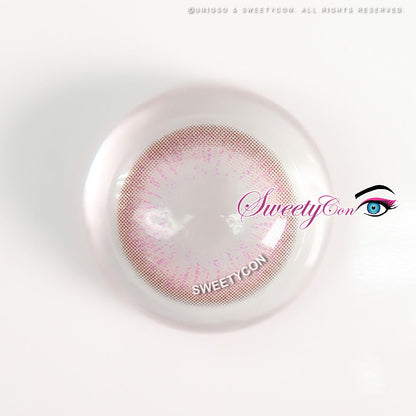 Sweety Pomelo Pink (1 lens/pack)-Colored Contacts-SweetyCon