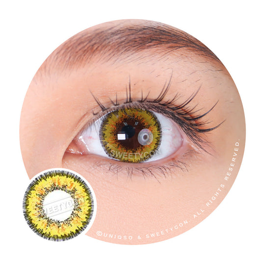 Sweety Poppy Yellow (1 lens/pack)