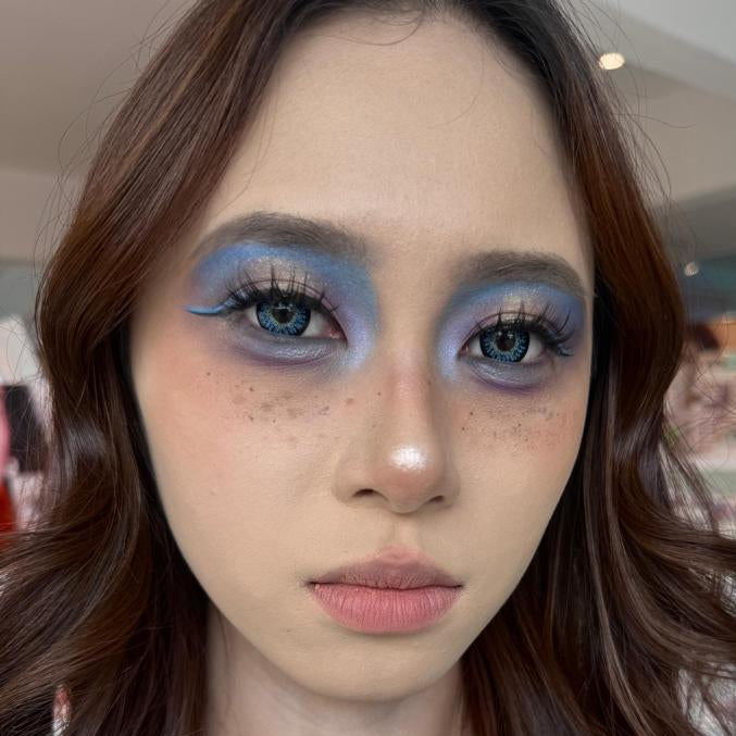 Sweety Princess Mimina Blue (1 lens/pack)-Colored Contacts-SweetyCon