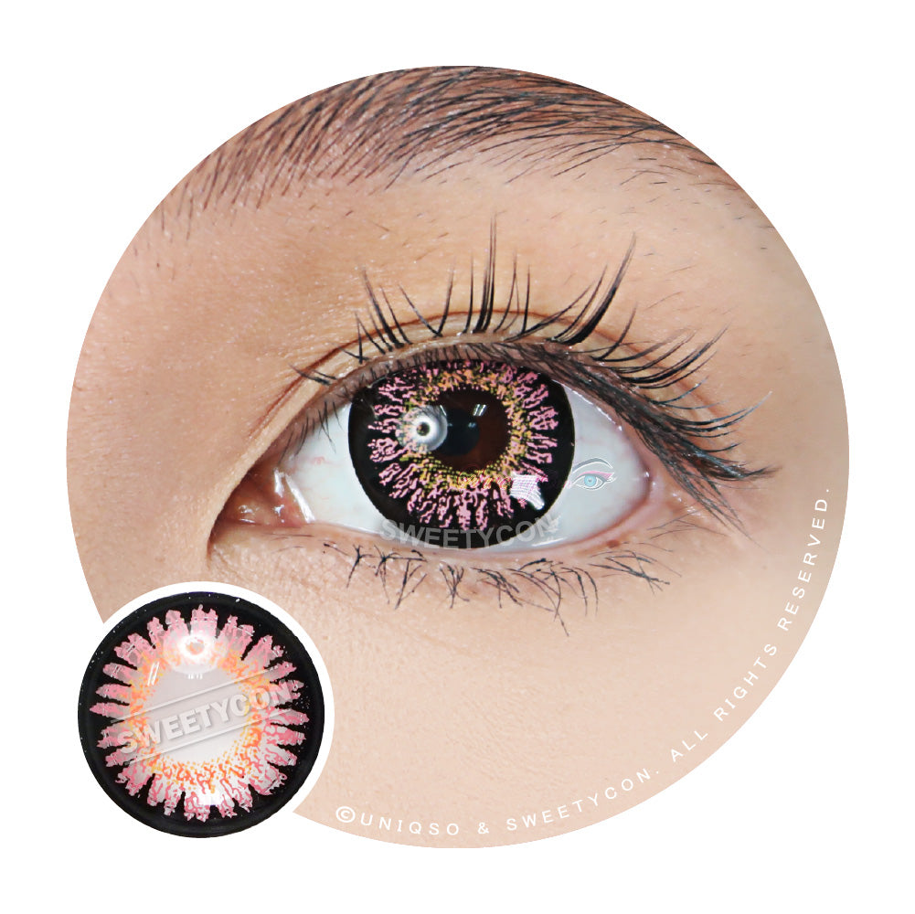 Sweety Princess Mimina Pink (1 lens/pack)-Colored Contacts-SweetyCon