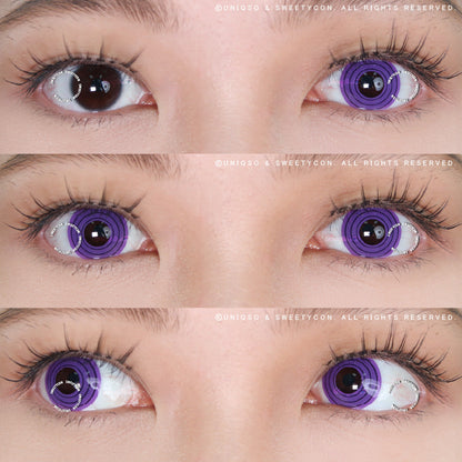 Sweety Purple Rings/ Colossus (1 lens/pack)-Colored Contacts-SweetyCon
