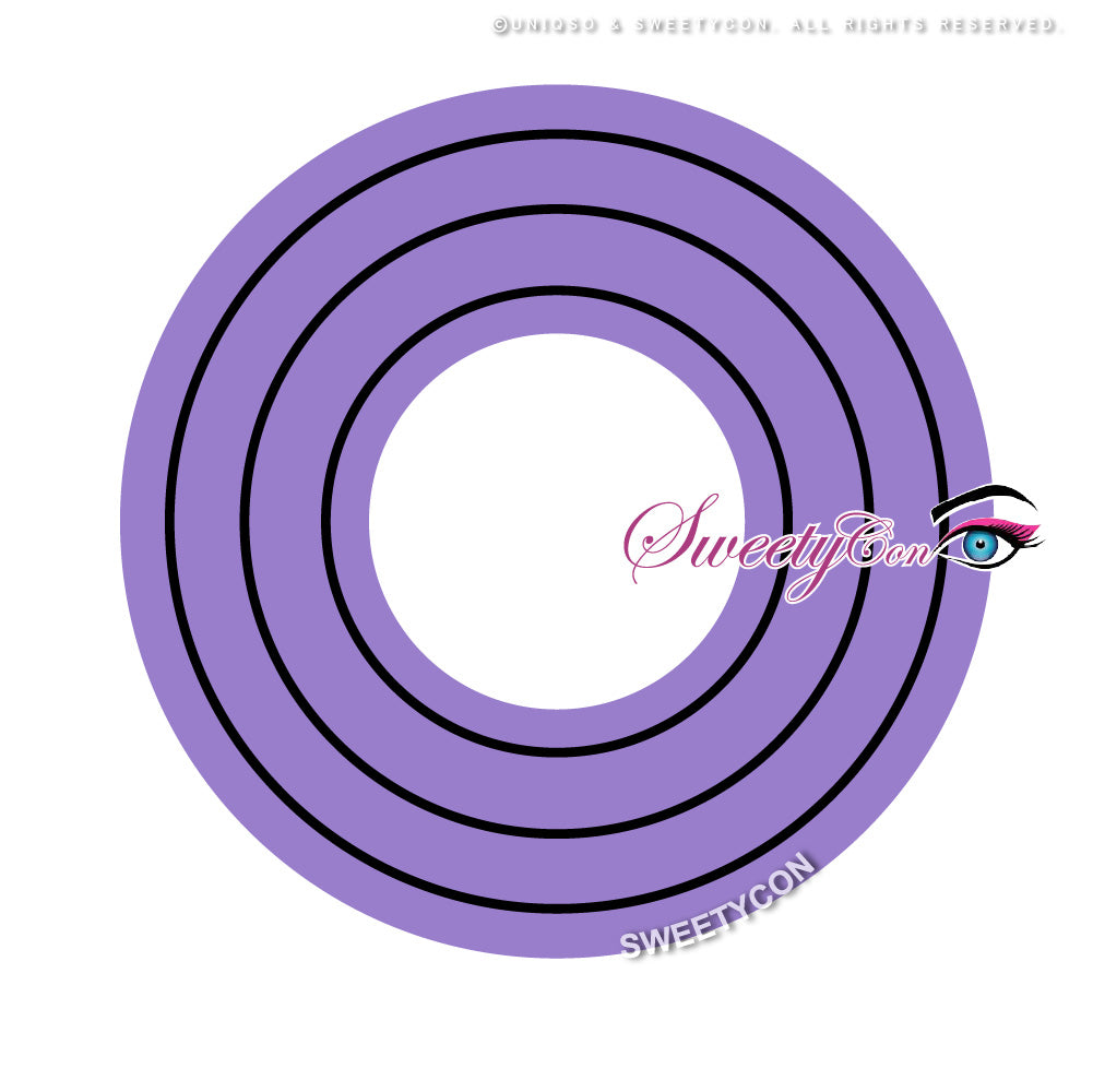 Sweety Purple Rings/ Colossus (1 lens/pack)-Colored Contacts-SweetyCon