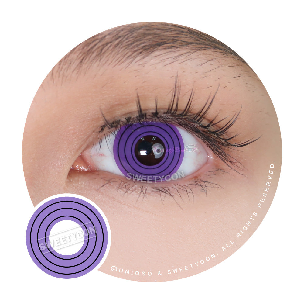 Sweety Purple Rings/ Colossus (1 lens/pack)-Colored Contacts-SweetyCon