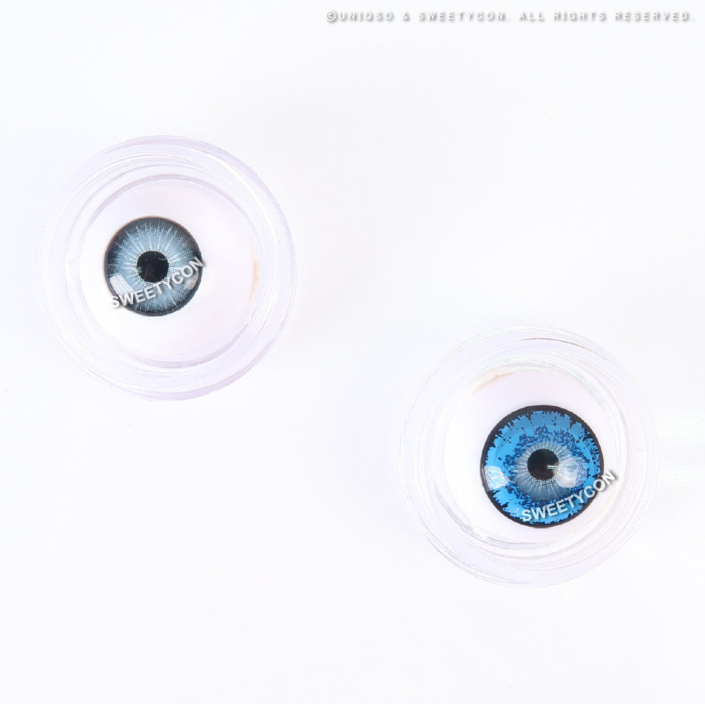 Sweety Queen Dark Blue (1 lens/pack)-Colored Contacts-SweetyCon