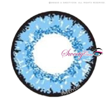 Sweety Queen Dark Blue (1 lens/pack)-Colored Contacts-SweetyCon