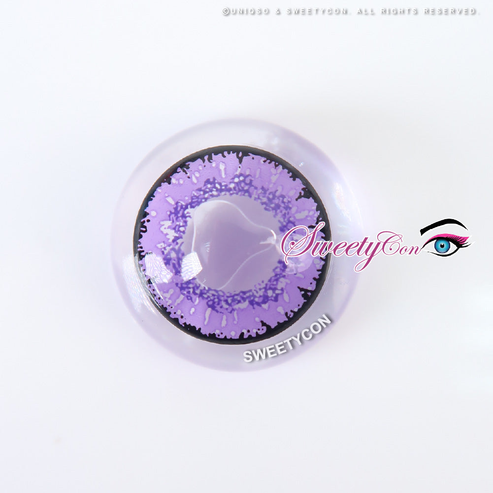 Sweety Queen Dark Violet (1 lens/pack)-Colored Contacts-SweetyCon