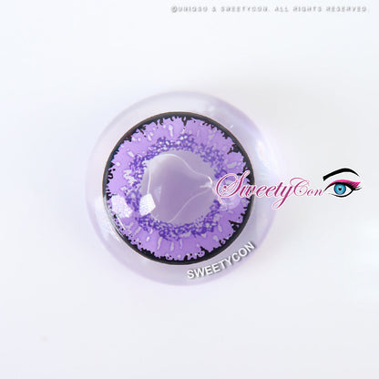 Sweety Queen Dark Violet (1 lens/pack)-Colored Contacts-SweetyCon