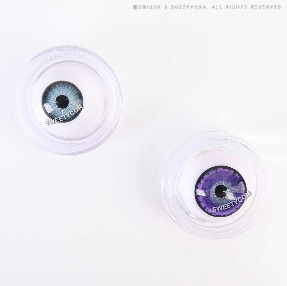 Sweety Queen Dark Violet (1 lens/pack)-Colored Contacts-SweetyCon